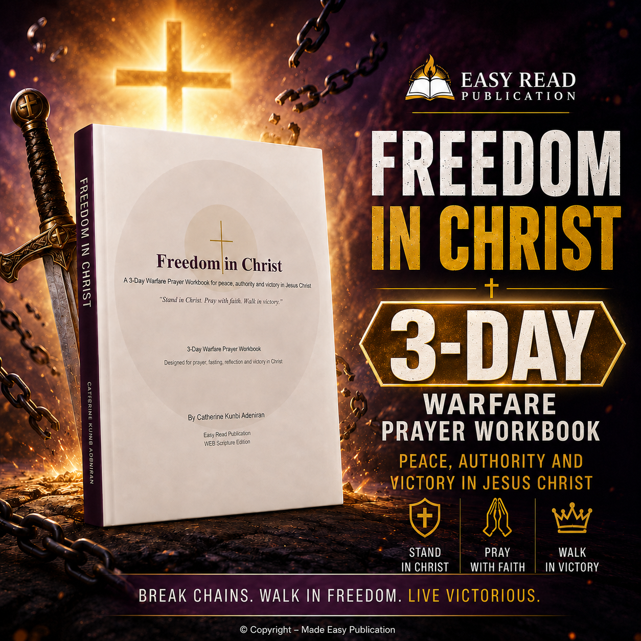 Freedom in Christ - 3 Day Warfare Prayer Workbook | PDF Download