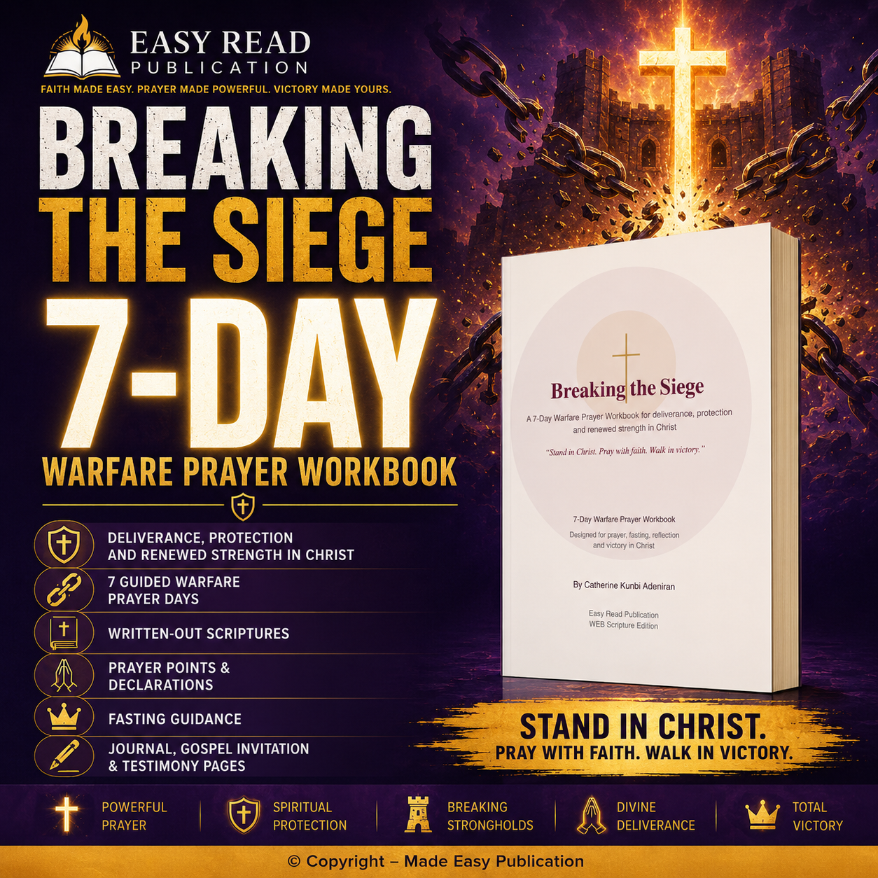 Breaking the Siege - 7-Day Warfare Prayer Workbook | PDF Download