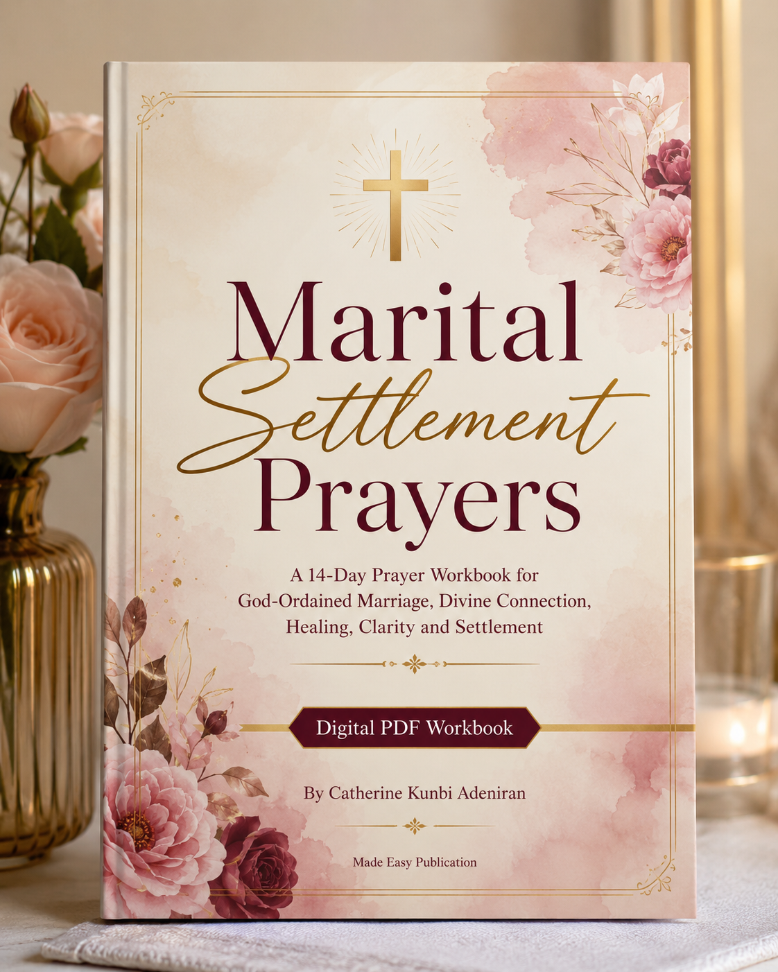 Marital Settlement Prayers PDF Workbook | 14-Day Christian Prayer Guide/ PDF Download/English & French