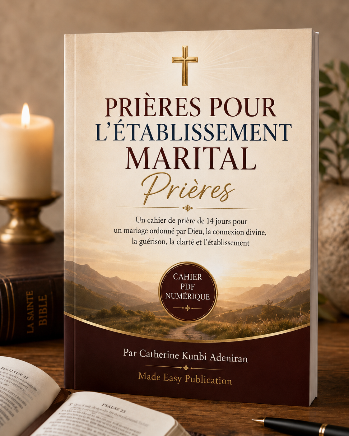 Marital Settlement Prayers PDF Workbook | 14-Day Christian Prayer Guide/ PDF Download/English & French